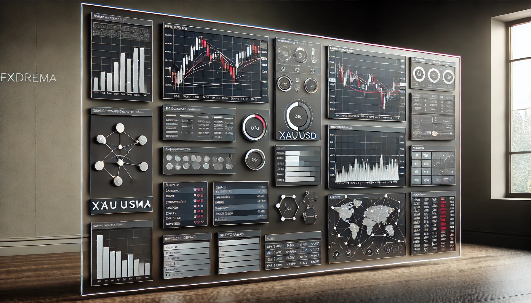 การสร้างระบบ Dashboard ด้วย FXdreema